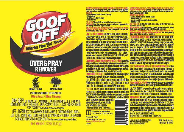 Goof Off Overspray Remover
