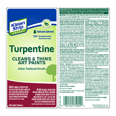 Turpentine - Klean Strip